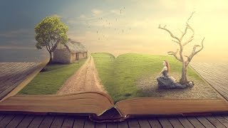 Story Book  Photoshop Manipulation Tutorial [upl. by Naryb]