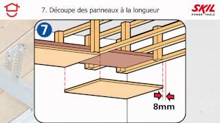 Instructions « pas à pas » pour faire un faux plafond [upl. by Roberto]