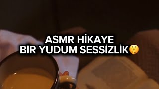 TÜRKÇE ASMR HİKAYE  Bir Yudum Sessizlik [upl. by Lorens354]