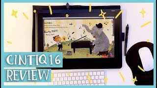 Wacom Cintiq 16 Unboxing amp Review [upl. by Loats]