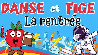 Pause active APQ Danse et Fige  La rentrée  Brain Break DPA Freeze Dance Back to School [upl. by Eissel]