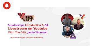 Live With Vulcan Forged CEO amp Lore Author Jamie Thomson [upl. by Kcirdek189]