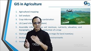 Part 5 GIS in Agriculture Environmental Science Urban Planning and Geography Webinar at India [upl. by Aeel725]