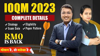 IOQM 2023 Detailed Explanation  RMO is Back motionkota nvsir ioqm2023 matholympiadpreparation [upl. by Eniak]