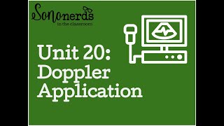 Unit 20 Doppler Application [upl. by Dobb]