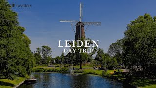 Spending a day in Leiden Netherlands from Amsterdam 4K HD [upl. by Miah668]