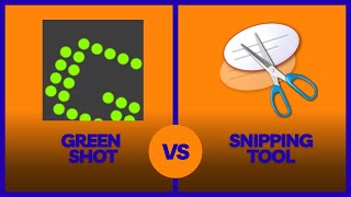 Screenshot like a boss Greenshot vs Snipping Tool [upl. by Binetta]