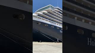 Westerdam dock and secured at Puerto Princesa 🇵🇭 fyp foryou cruiseship ship [upl. by Aicelav]