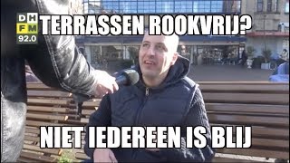 Straatvraag Rookverbod op terrassen [upl. by Ilegna443]