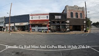 Tennile Ga Rad Mini Folding GoPro Black10 Video July 27th 2024 travel tourism railway railroad [upl. by Llekcm]