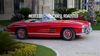 Classic Beauty 1950s Red Mercedes 300SL Roadster [upl. by Louanne]