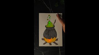 Iluminous Magic Cauldron 🧙 artandcraft [upl. by Handler]