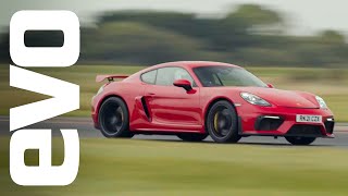 Porsche Cayman GT4  evo Hot Lap [upl. by Enelloc]