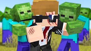 I Survived a Zombie Apocalypse in Minecraft [upl. by Eimmot]