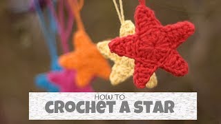 How to Crochet A Star [upl. by Novello]