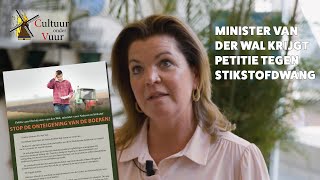 Stikstofminister geïrriteerd quotIk word geen minister van Onteigeningquot [upl. by Ahsino]