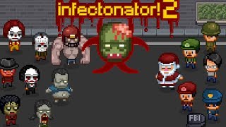 Обзор Infectonator 2 Симулятор распространения зомби вируса [upl. by Etsyrk]