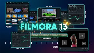 Lets Explore New Exciting Features in Filmora 13 [upl. by Ahsitniuq926]