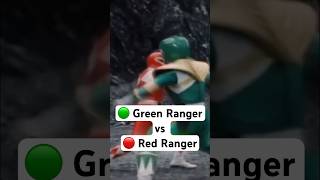 Red Ranger ❤️ vs Green Ranger 💚 powerrangers [upl. by Zachariah]