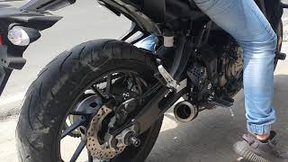 Yamaha MT07 2020 with SC Project CRT real carbon 61mm sound check [upl. by Yntruoc]