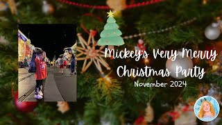 Mickey’s Very Merry Christmas Party 2024  Opening Night  November 2024  Once Upon Jen Vlogs [upl. by Pack]