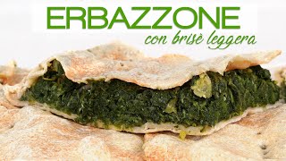 Erbazzone Low Fat  La Torta Salata con Erbette [upl. by Ileyan]