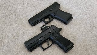 Glock 19 vs Sig P320 9mm Which one is better [upl. by Sella]