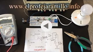 Proyecto con Amplificador Operacional luz automática [upl. by Anoniw973]