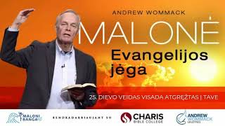 DIEVO VEIDAS VISADA Į TAVE  25 dalis  Malonė Evangelijos jėga  Andrew Wommack [upl. by Woods]