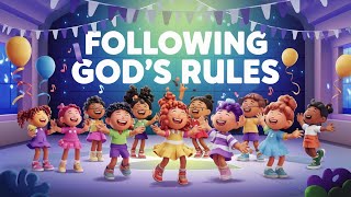 moses and the ten commandmentskidsfaithChristain kids song video kids learning bible song video [upl. by Nosreme]