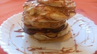 Recette facile des pancakes à laméricaine [upl. by Ecidnacal]