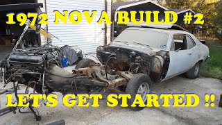 Restoration of a 1972 Chevy Nova  Part 2  Lets get started [upl. by Davey]