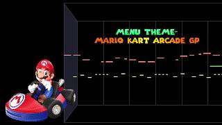 Mario Kart Arcade GP Menu Theme  8bit Remix [upl. by Tania747]