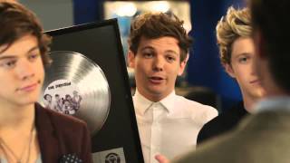 One Direction and Drew Brees  Bloopers Complete on Commercial Pepsi HD [upl. by Ilhsa]