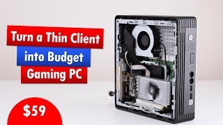 Turn HP T610 Plus Thin Client into Retro Gaming PC [upl. by Kehsihba]