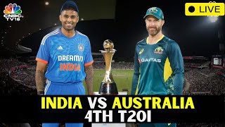 LIVE India Vs Australia 4th T20  India Vs Australia Cricket Match Score LIVE  IND Vs AUS  N18L [upl. by Katrina]