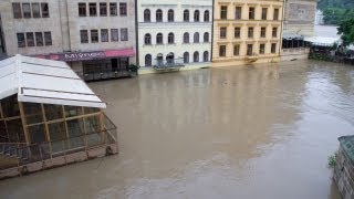 Prague floods Povodně v Praze June 3 2013 [upl. by Adonis597]