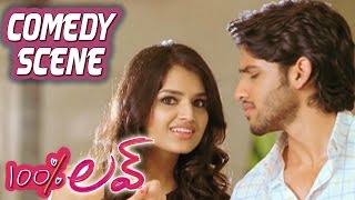 Naga Chaitanya Introducing Tara Alisha To Tamannah  100 Percent Love  Comedy Scene [upl. by Ennayd754]