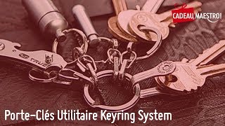 Porte Clés Utilitaire Keyring System  Cadeau Maestro [upl. by Yert604]