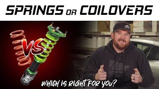 Lowering Springs vs Coilovers  Which Is Right For Your Build [upl. by Fayola]