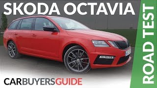 Skoda Octavia vRS 2017 review amp Skoda Octavia Scout 2017 review [upl. by Wojcik]