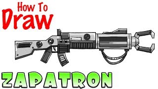 How to Draw the Zapatron  Fortnite [upl. by Downe111]