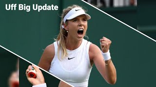 Katie Boulter wins tricky Wimbledon opener as boyfriend races to help partnerKatie Boulter beat Tat [upl. by Scot]