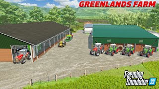 Greenlands Farming amp Contracting  New tractors and a brand new yard  Farming Simulator 22 [upl. by Waltner]