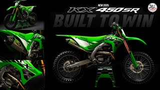 คาวาซากิ เปิดตัวรถรุ่นพิเศษ สเปคทีมแข่งโรงงาน  2025 KX450SR  SPECIAL RACER EDITION [upl. by Kirima944]