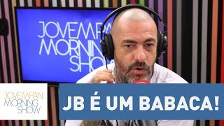 TRETA Fogaça dispara quotJB é um babacaquot [upl. by Immanuel]