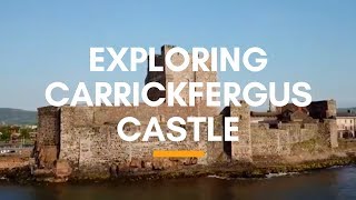 Exploring Carrickfergus Castle  Carrickfergus Attractions [upl. by Nomde]