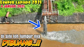 Lumpur Lapindo 2021  TEMPAT PEMBUANGAN LUMPUR PANAS DI SUNGAI PORONG [upl. by Etnuahc]