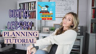 Digital Lesson Planning for Teachers  Ditch Your Teacher Planner and Do This Instead  Tutorial [upl. by Yma]