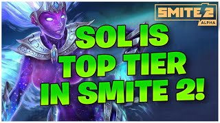 SOL IS TOP TIER IN SMITE 2 [upl. by Engle]